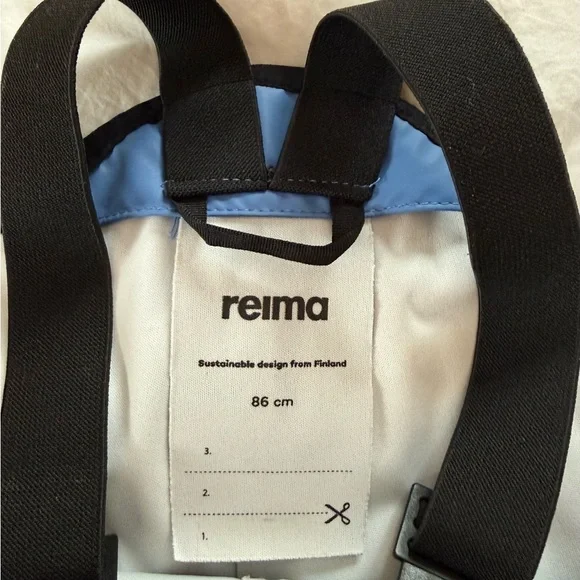 Reima Waterproof Rain Pants - Blue - 18-24 months - Picture 2 of 2
